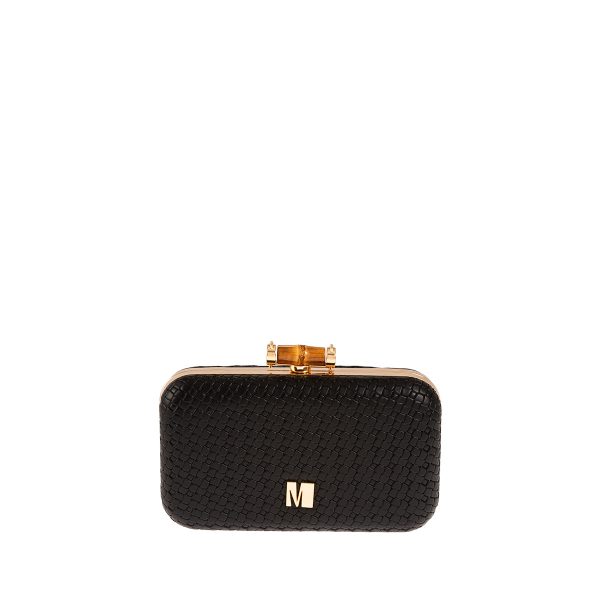 Βραδινό τσαντάκι clutch με κούμπωμα Bamboo