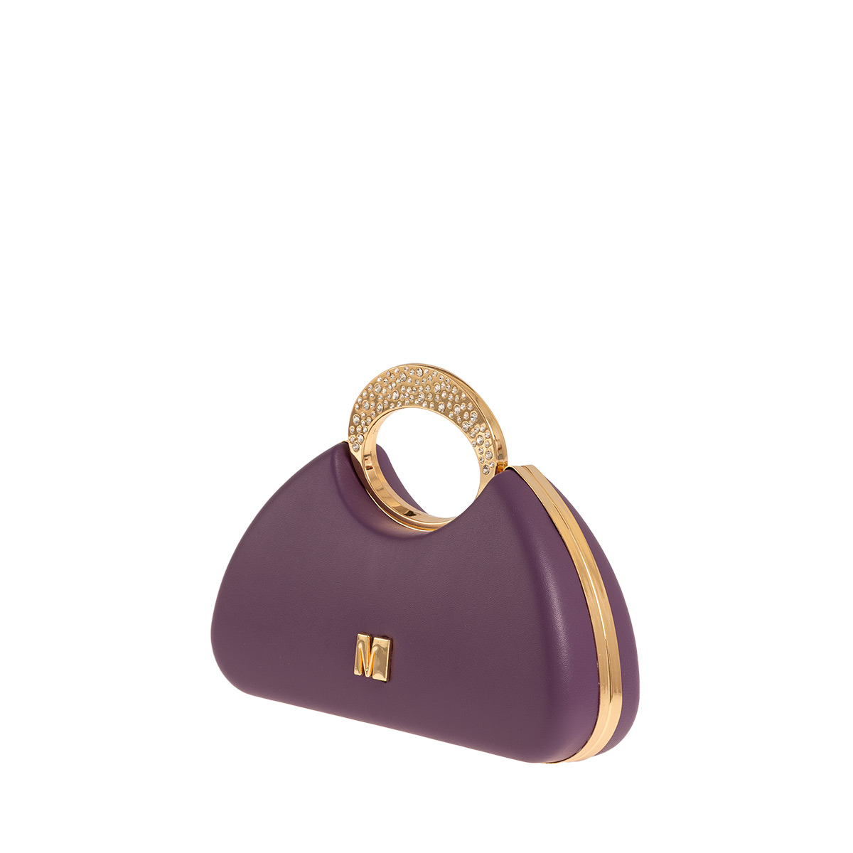 Βραδινό τσαντάκι clutch με χειρολαβή - Image 5