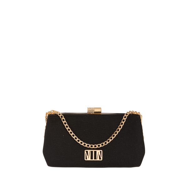 Τσαντάκι clutch με χειρολαβή αλυσίδα