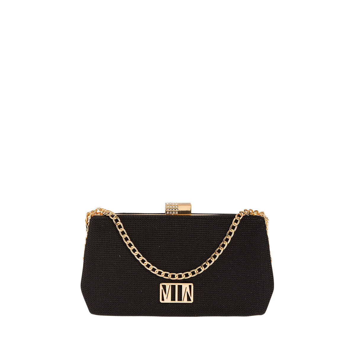 Τσαντάκι clutch με χειρολαβή αλυσίδα