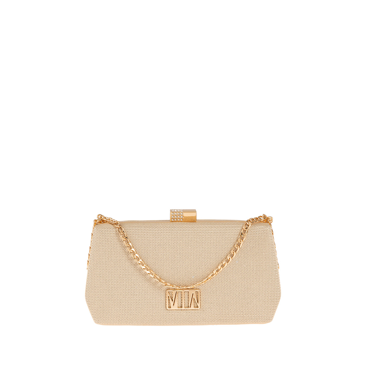 Τσαντάκι clutch με χειρολαβή αλυσίδα - Image 7