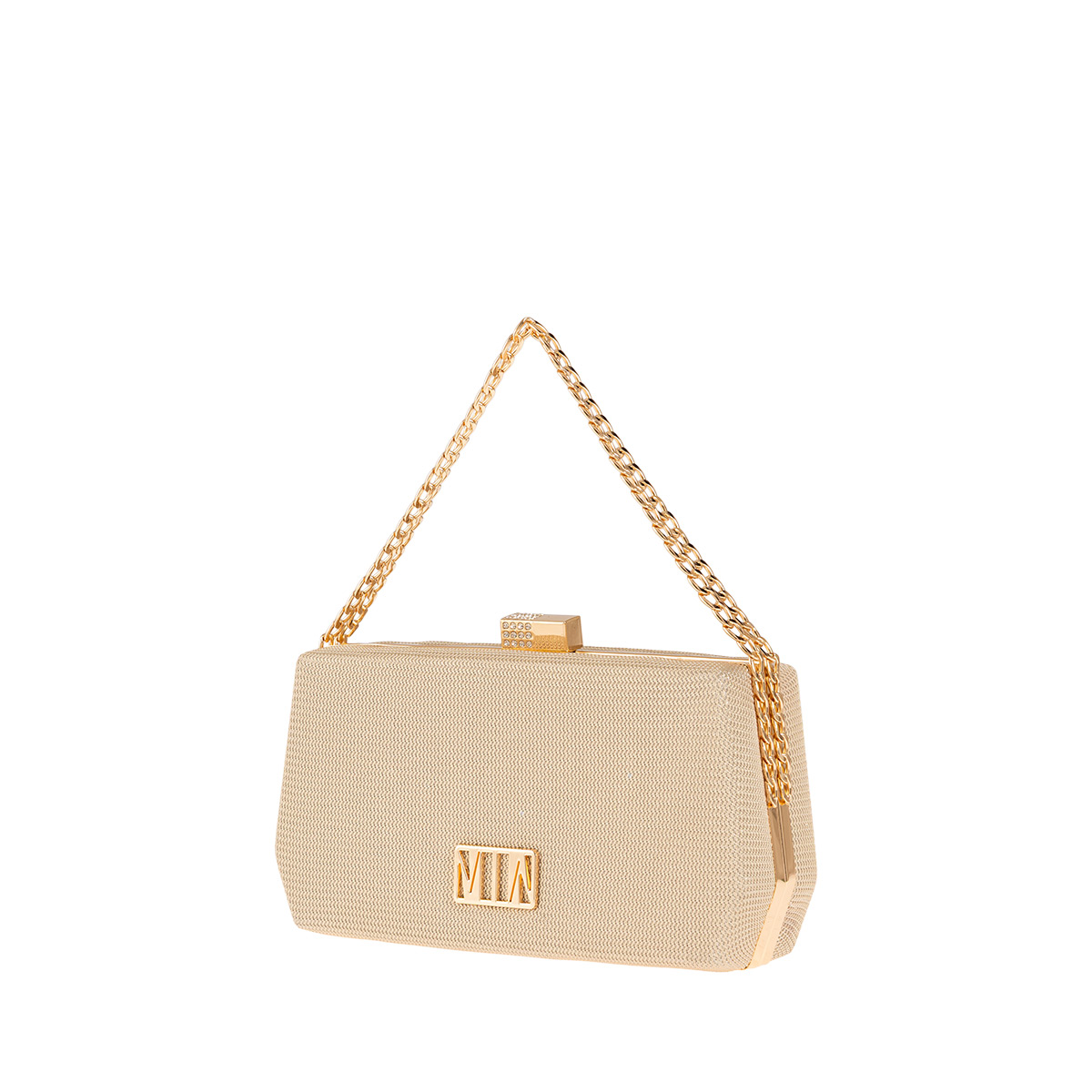 Τσαντάκι clutch με χειρολαβή αλυσίδα - Image 8