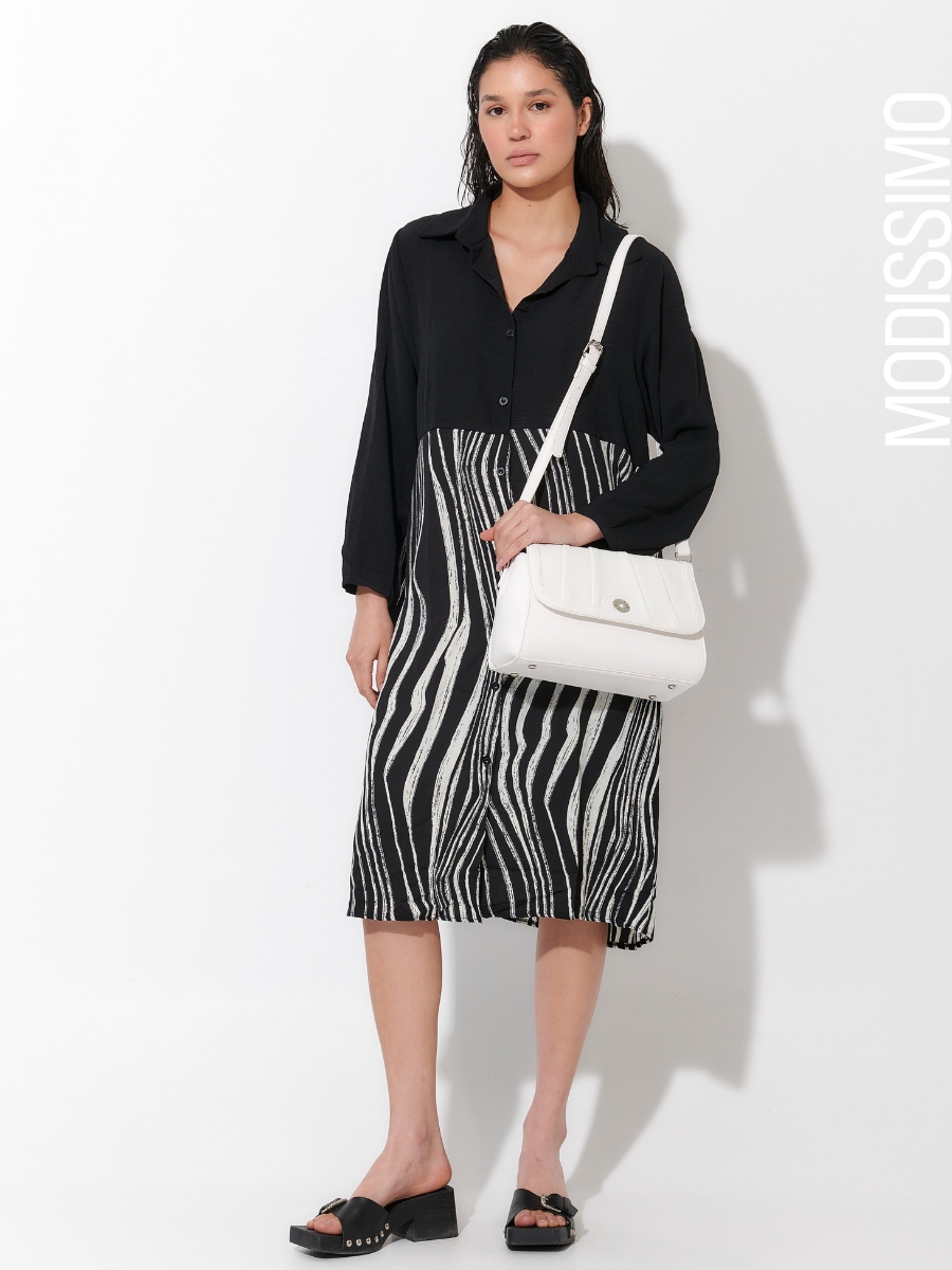 Πουκαμίσα με zebra print - Image 2
